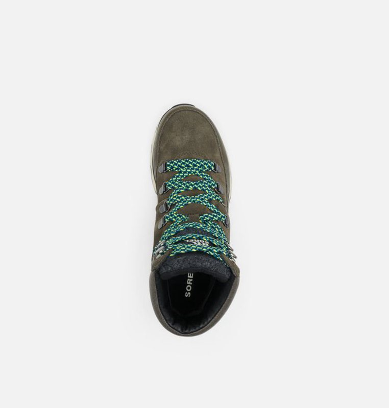 Sorel Dam Snörstövlar Mörk Gröna - Kinetic™ Conquest Låga - LOP-037645